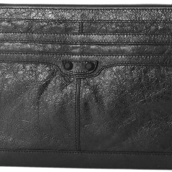 BALENCIAGA LEATHER POUCH - Picture 5 of 7